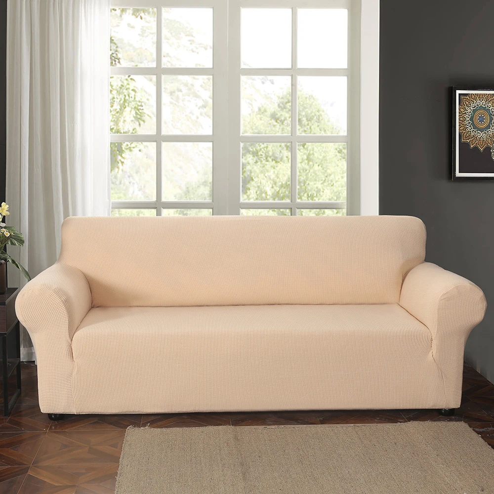 Модные жаккардовые эластичные стрейч-чехлы для диванов секционные диванные Угловые чехлы для мебели кресла домашний декор - Цвет: F