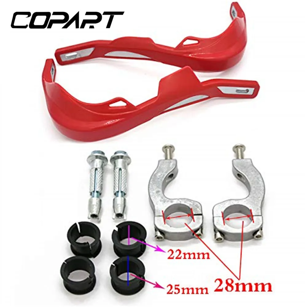 22ミリメートル28ミリメートルバイクhand guardsハンドルプロテクターハンドガードハンドル保護ktmホンダオフロードatvクワッドピットダー 22MM 28MM Motorcycle Hand Guards Handle Protector Handguard