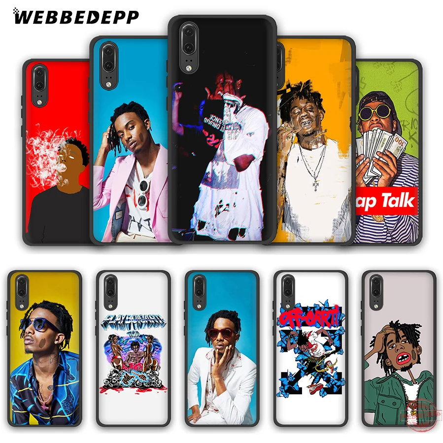 

WEBBEDEPP Playboi Carti Soft Case for Huawei P Smart Z Plus 2018 2019 & Y6 Y7 Y9 Prime 2018 2019 V20