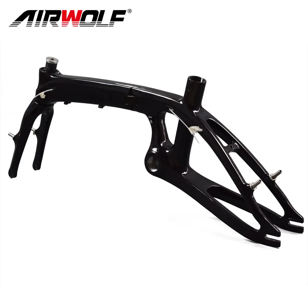 Discount Airwolf carbon fiber Folding bike frame for kids/woman urban riding carbon road frame Mini Compact City Bike carbon frame 0 Discount Airwolf carbon fiber Folding bike frame for kids/woman urban riding carbon road frame Mini Compact City Bike carbon frame 0