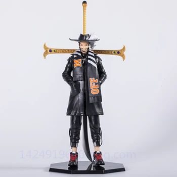 

Anime ONE PIECE Dracule Mihawk Strongest Swordsman Fashion Version PVC Action Collectible Model Statue Toy Free Shipping G752