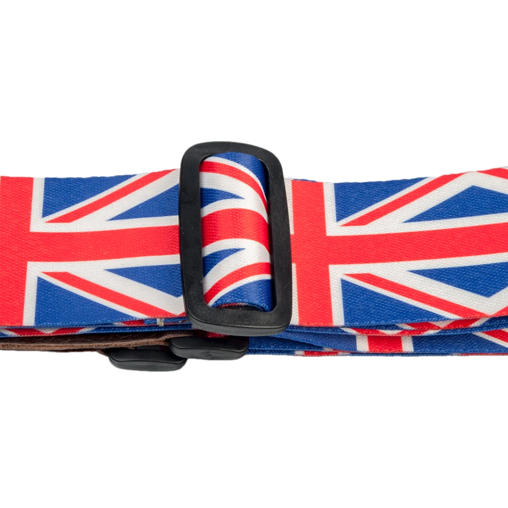 Регулируемый ремень с рисунком флага для электрогитары акустической гитары