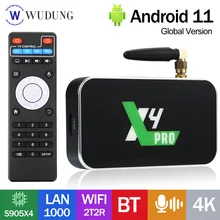 Ugoos X4CUBE X4PRO X4PLUS Android11.0 Amlogic S905X4 Tv Box H.265 Smart Media Player 2.4G/5G Wifi 4K @ 60fps USB3.0 Set Top Box