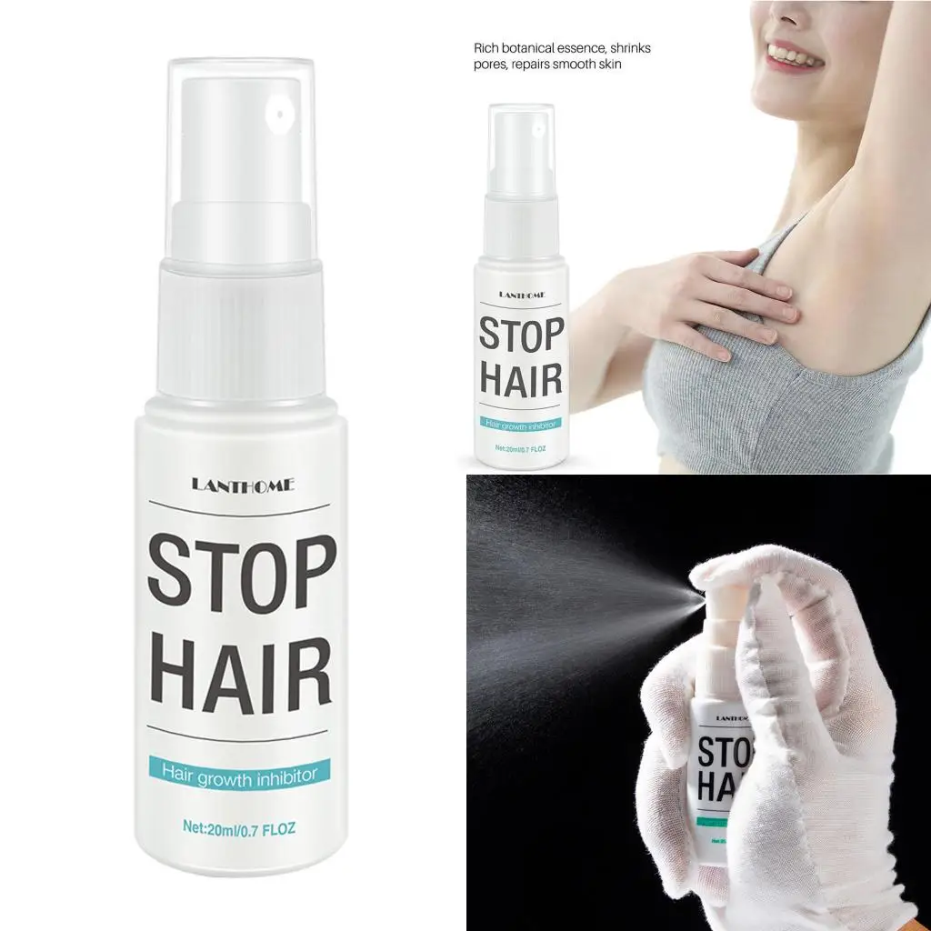 Painless Hair Removal & Armpit Legs Arms Private Parts Hair Growth Inhibitor Spray