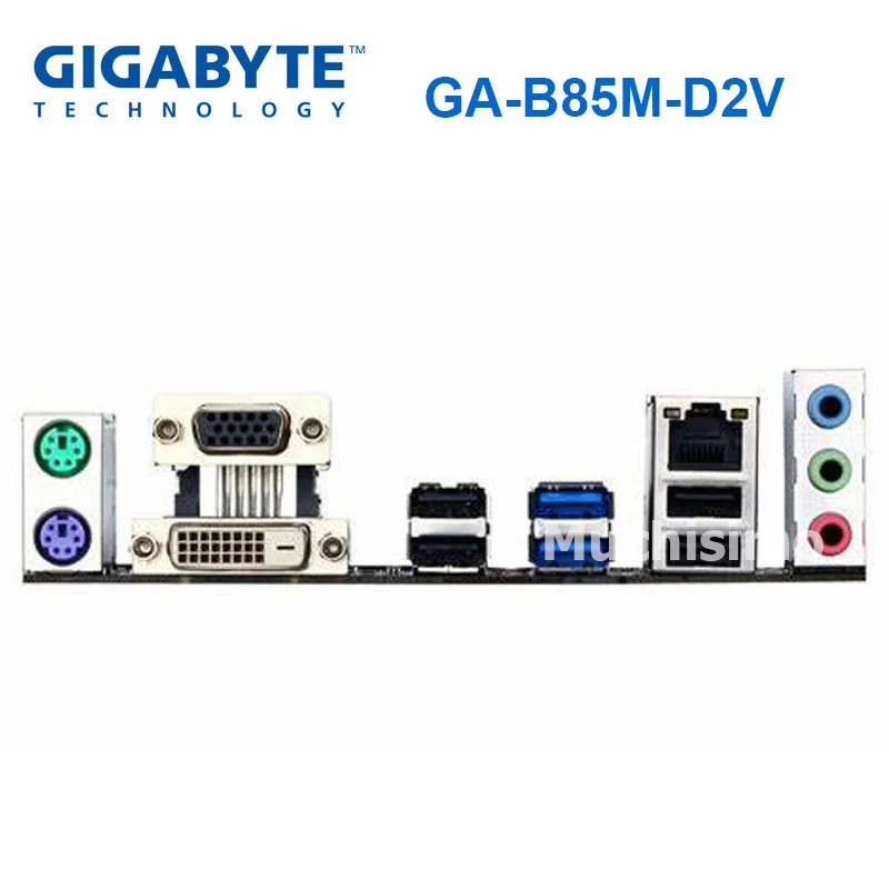 Gigabyte GA-B85M-D2V оригинальная материнская плата LGA 1150 DDR3 USB3.0 16G B85 B85M-D2V настольная материнская плата SATA III восстановленная