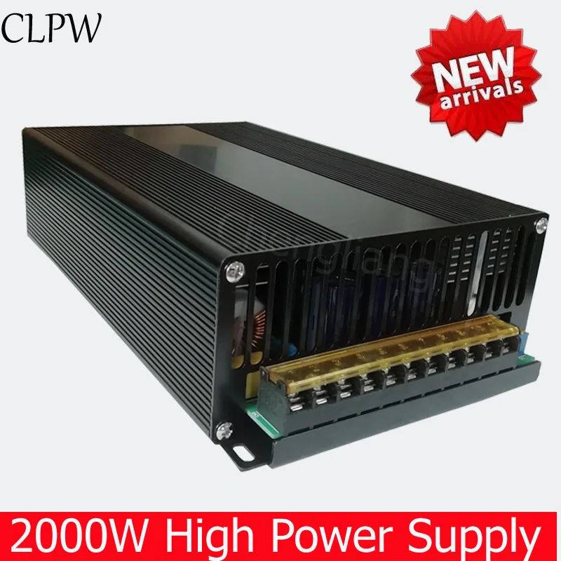 

Switching Power Supply DC 0-24V 36V 48V 60V 2000W single output high power supply Led Light CCTV Stepper transformer AC-DC SMPS