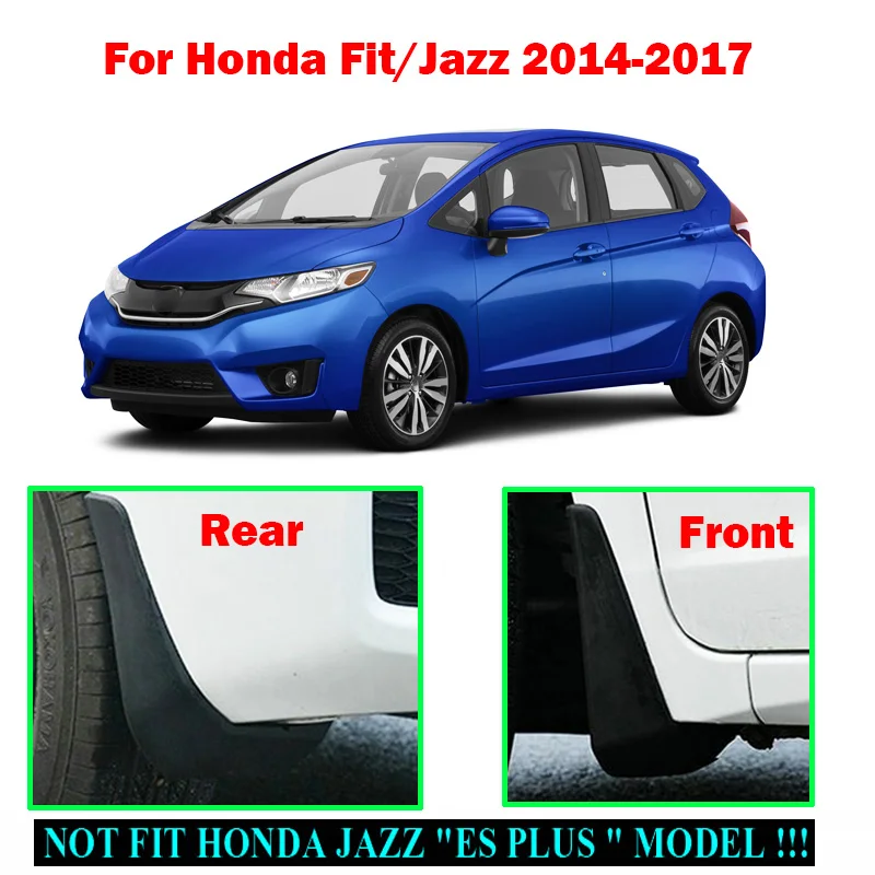 Для Honda Fit Jazz MK3 набор литых брызговиков Брызговики передние задние брызговики крыло брызговиков