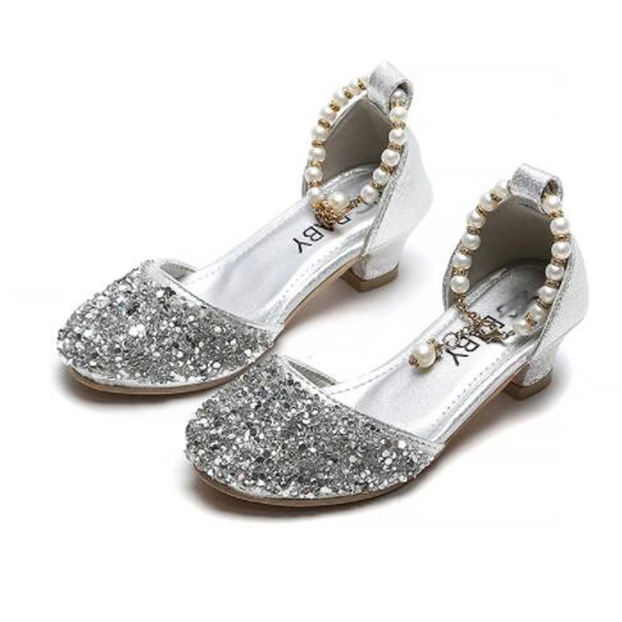 childrens silver sandals for wedding