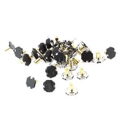 

30 Pcs Panel PCB SMD Momentary 4 Pin SPST Tactile Tact Switch 4x4x4.3mm