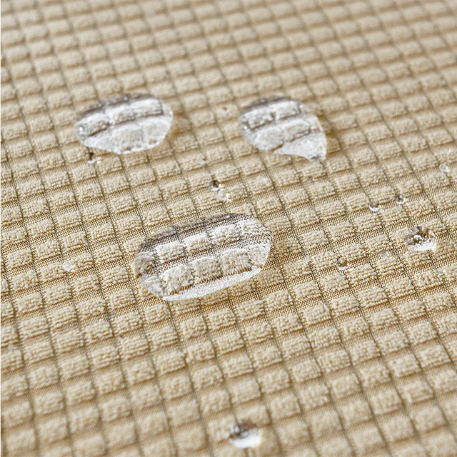 Fodera per sedia elastica impermeabile con schienale coprisedie per sala da pranzo coperture Jacquard per sedie per cucina banchetto in Hotel per matrimoni 4