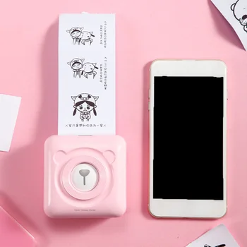 

Portable Thermal Bluetooth Printer Mini Wireless POS Thermal Picture Photo Printer For Android IOS Mobile Phone