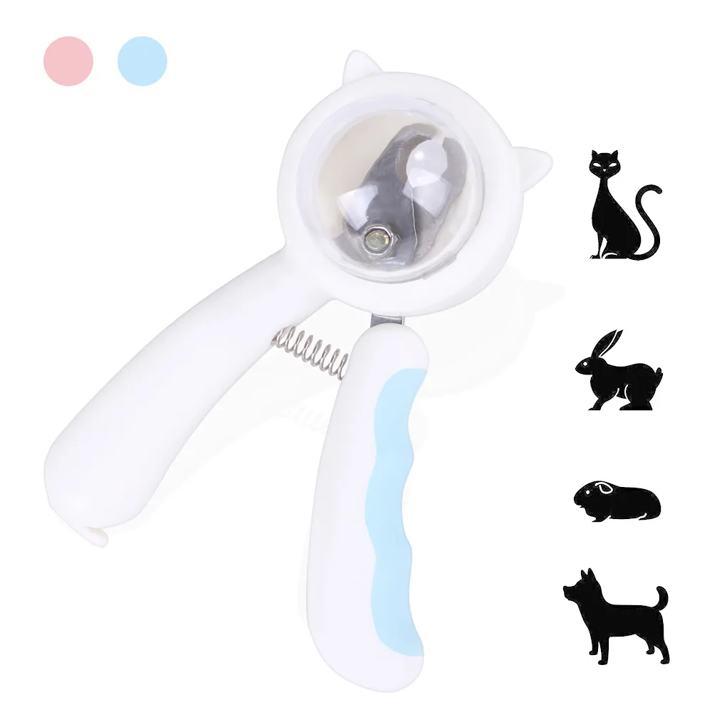 

New Design Anti-Splash Pet Nail Clipper With File For Cats And Dogs