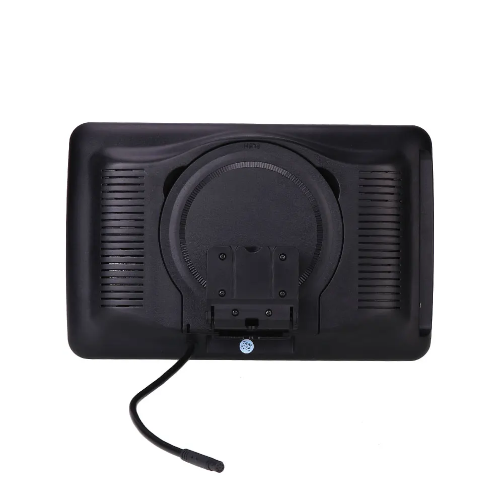 10," HD lcd Автомобильный подголовник монитор DVD/CD/USB/SD плеер Поддержка TF карты