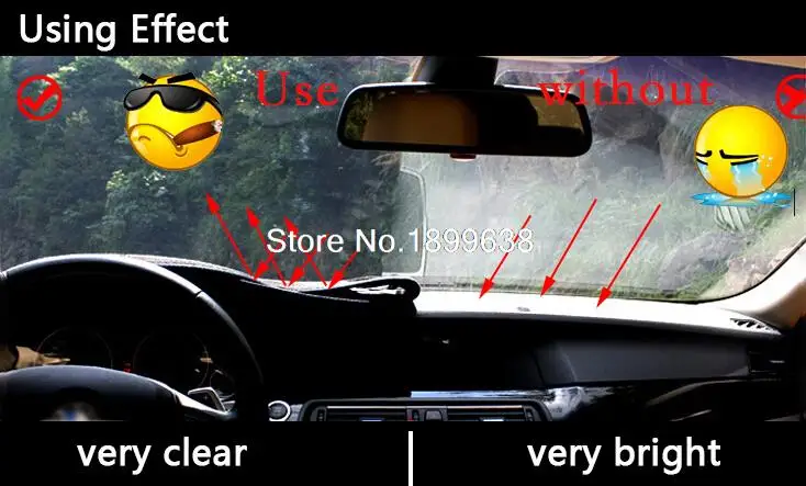 Для ford ecosport 2013 коврик для приборной панели защитный коврик тенты Подушка Photophobism pad аксессуары для стайлинга автомобилей