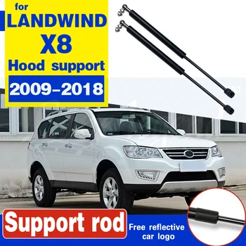 

2pcs Car Front Hood Bonnet Gas Shock Support Strut Damper support rod holder bracket strut rod Fit for LANDWIND X8 2009 - 2018