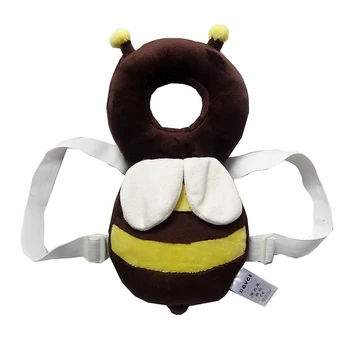

Baby Head Protection Pad Bee Style Toddler Pad Velvet Anti-fall Head Soft Safety Protect Cushion Baby Pillows