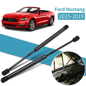 

2Pcs Front Hood Lift Gas spring Support Struts Shock Springs Prop Rod Lift gate strut For Ford Mustang 2015-2019