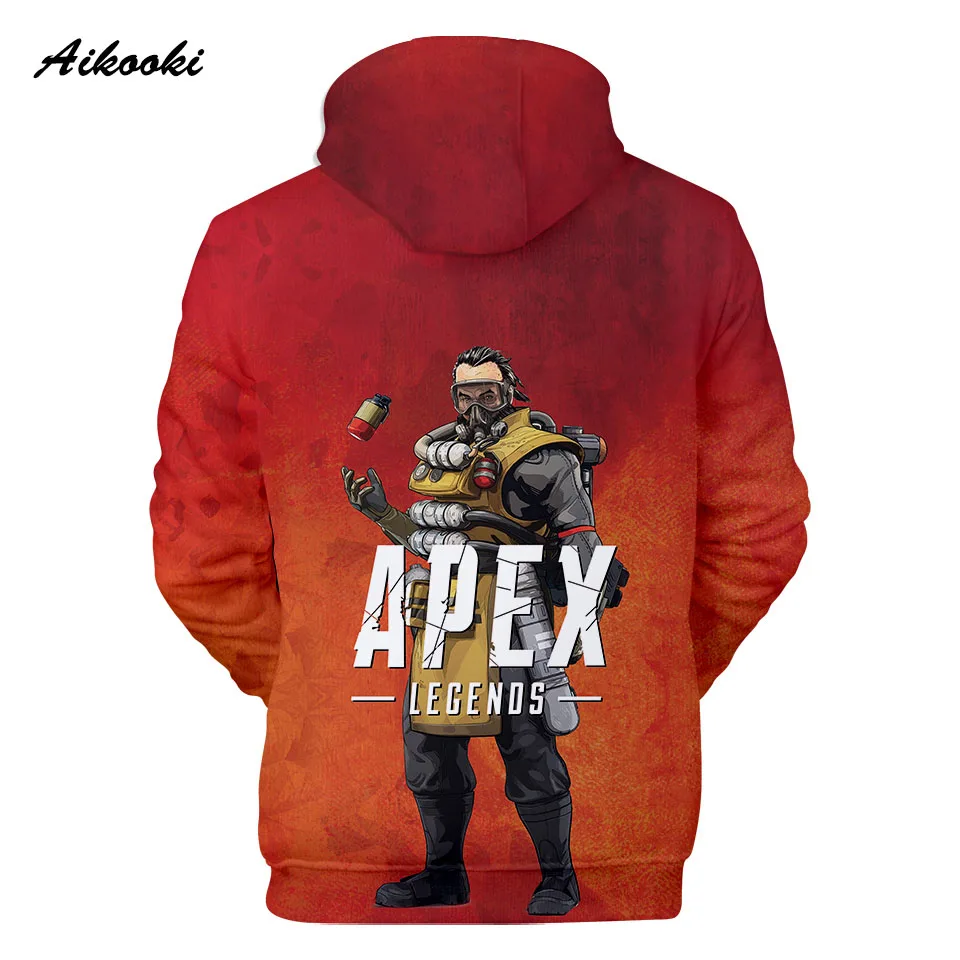 Apex legends/толстовка с капюшоном; толстовка с капюшоном в стиле Харадзюку; толстовка с капюшоном в стиле Apex Legends Polluvers; Забавный дизайн; детская куртка в стиле хип-хоп; уличная одежда для отдыха