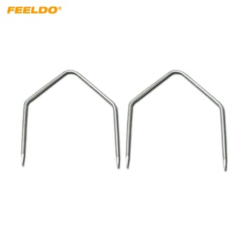 

MOTOBOTS 2pcs Car CD Radio Stainless Steel Installation and Removal V-Style Auto Audio Tools #HQ6150