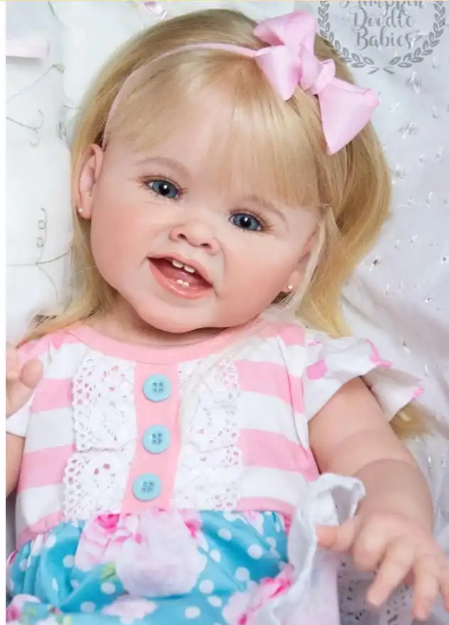 Reborn doll kit DIY 28inch baby doll 
