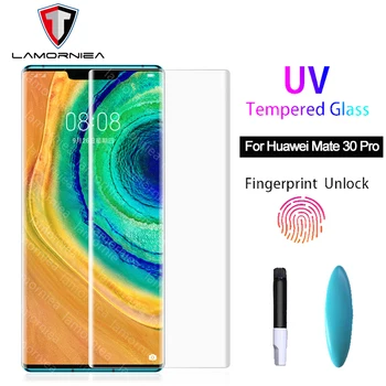 Перейти на Алиэкспресс и купить УФ жидкий клей Sceen протектор для huawei P Smart Plus 2019 P Smart Z УФ закаленное стекло для huawei mate 20 30 P20 P30 Pro 5G