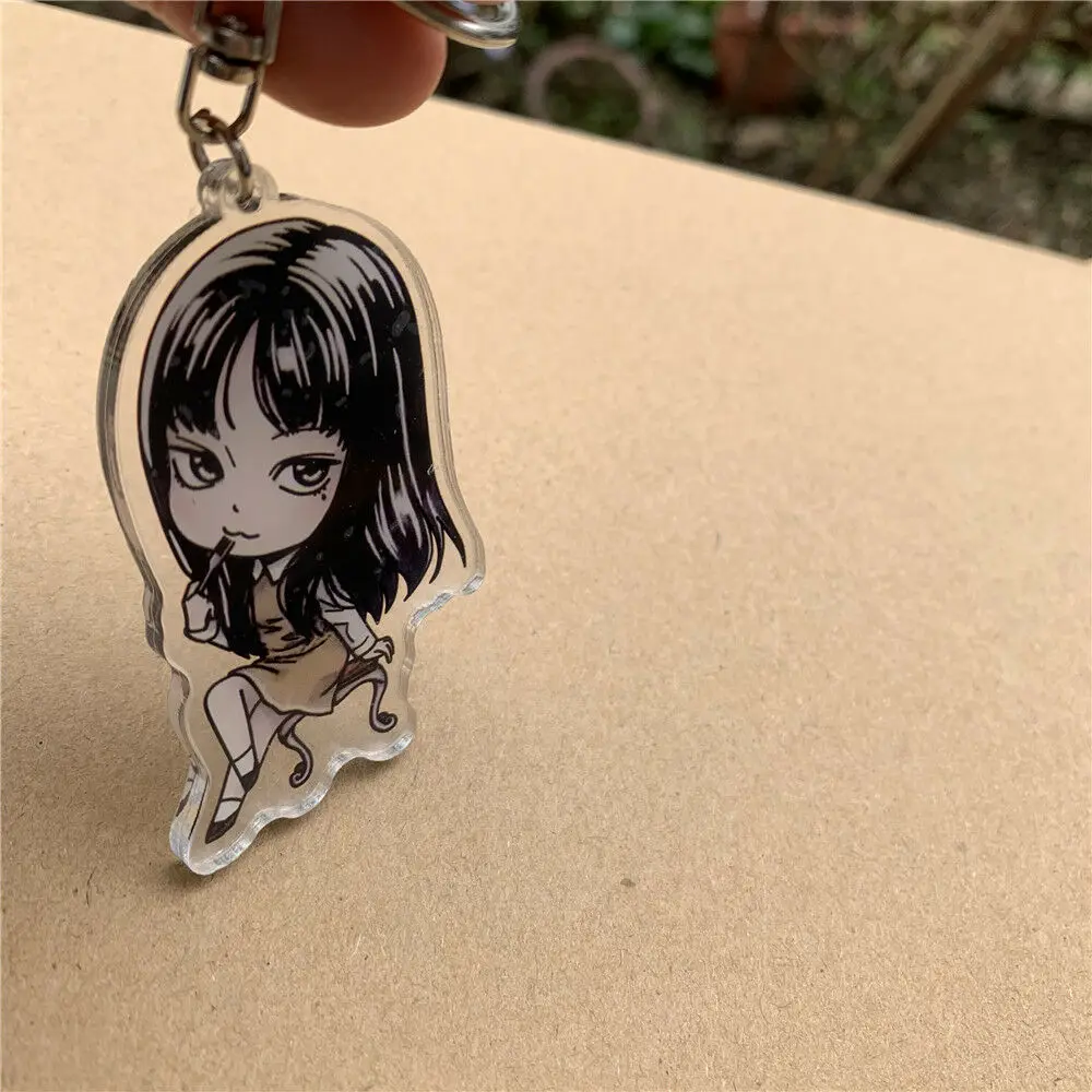 Брелок для ключей Junji Ito коллекция готических темных призраков из мультфильма