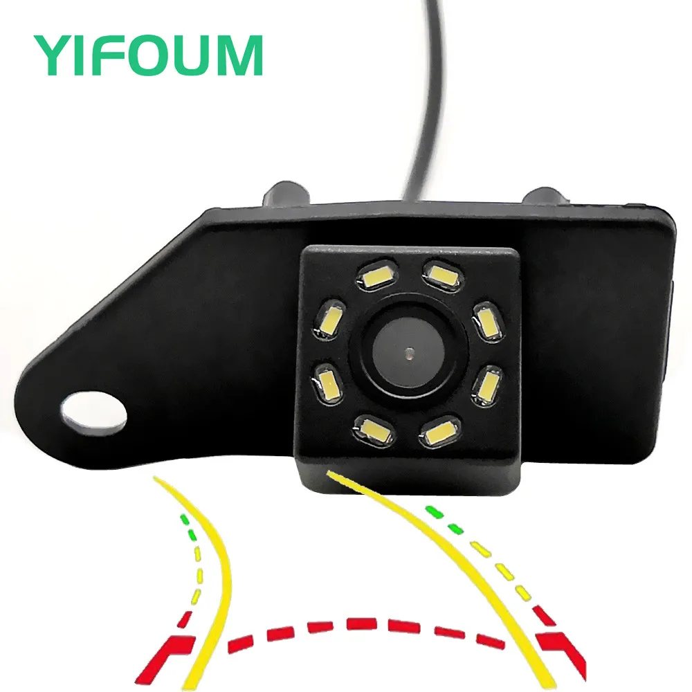 YIFOUM 170 Degree Dynamic Trajectory Tracks HD Car Rear View Backup Camera For Mitsubishi ASX RVR Outlander Sport 2010-2015 | Автомобили и