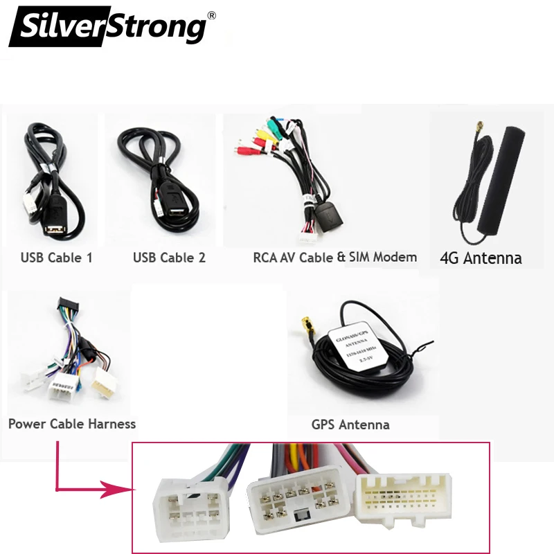 SilverStrong Android10 автомобиль 2Din 4G для Toyota Corolla E120 универсальный для TOYOTA авто радио Автомобильный плеер