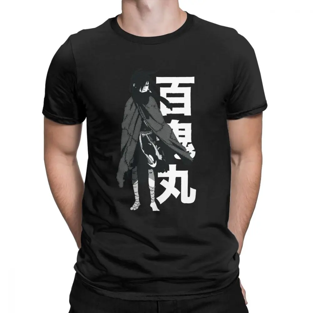Мужская футболка Dororo Hyakkimaru новинка из чистого хлопка с коротким рукавом мужские