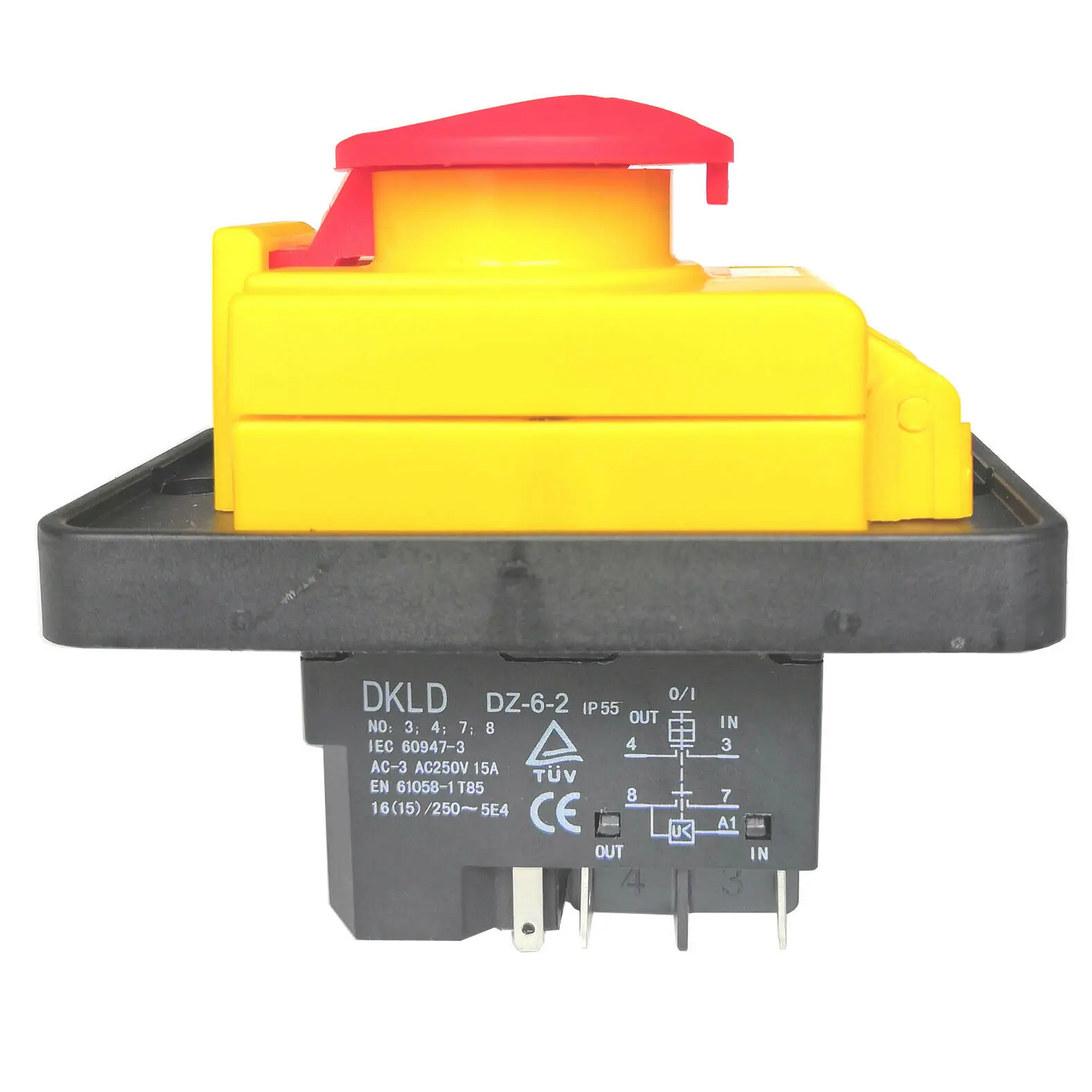 interruptor de botao eletromagnetico com botao 05