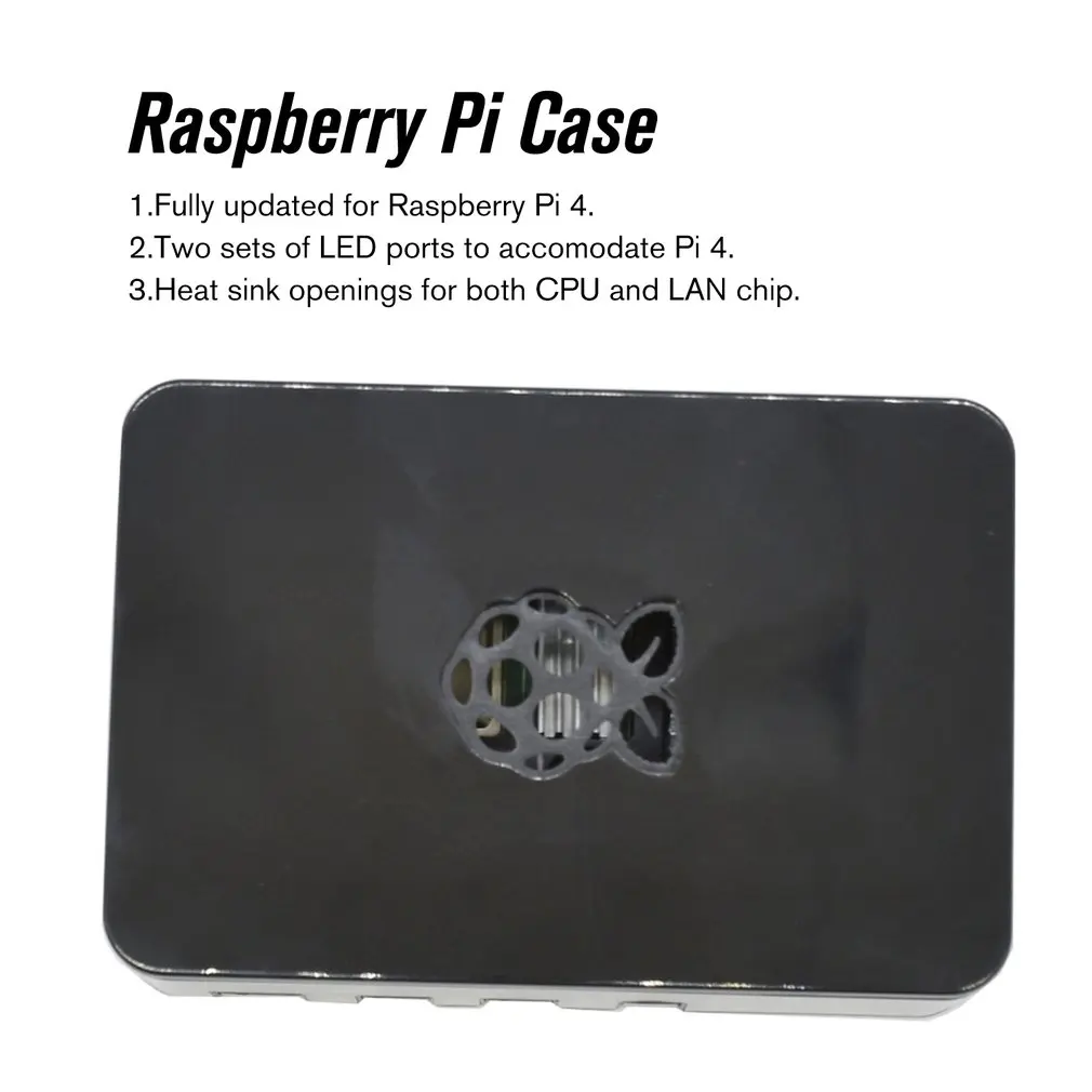 Raspberry Pi чехол Корпус коробка V4 Raspberry Pi ABS индивидуальный корпус Raspberry Pi ABS Корпус для Raspberry Pi 4B