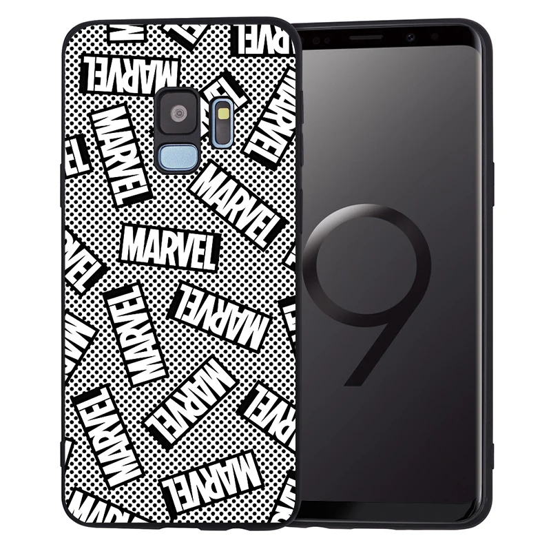 С принтами "Marvel", "Мстители", для Samsung Galaxy S6 S7 край S8 S9 S10 Plus Note 8, 9, 10, A30 A40 A50 A60 A70 M10 M20 чехол для телефона etui - Цвет: H2509