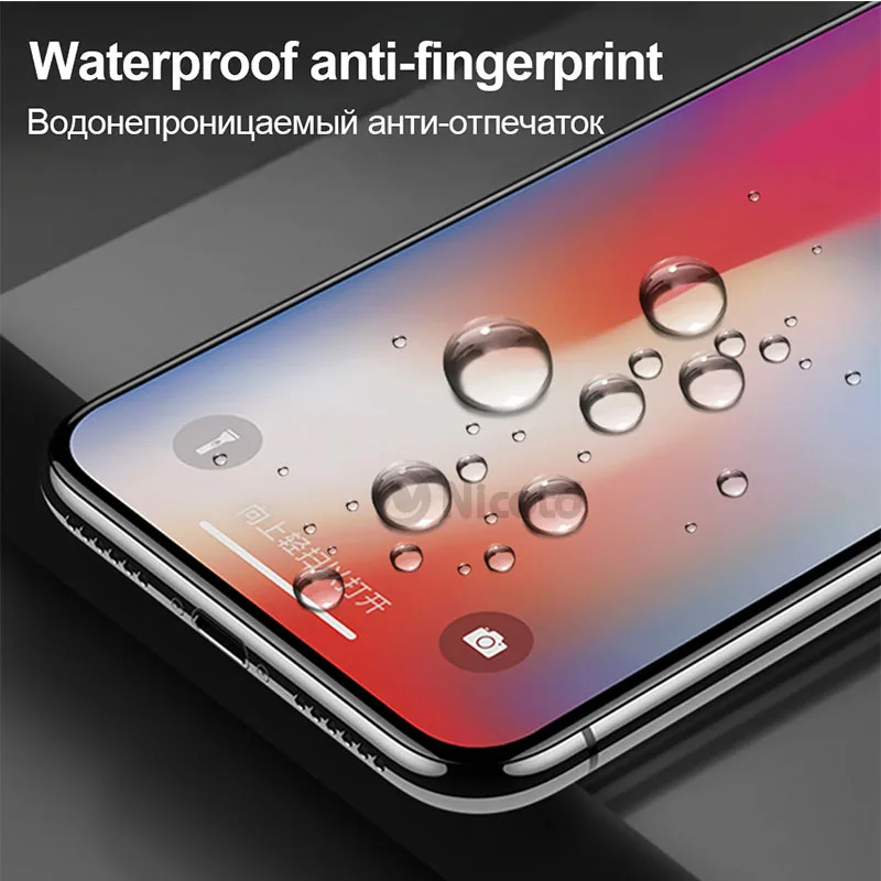 Für iPhone XR XS MAX 20D Schutz Gehärtetem Glas Für iPhone X XS MAX XR Voll Display-schutzfolie Fil
