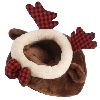 

Winter House Warm Flannel Bed Nest Sleep Cave for Hamster Rabbit and Small Pet