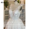 Short Wedding Dresses Summer 2021 Tea Length Robe De Mariée V-Neck Lace appliques Bride Dress Vestido De Novia 5