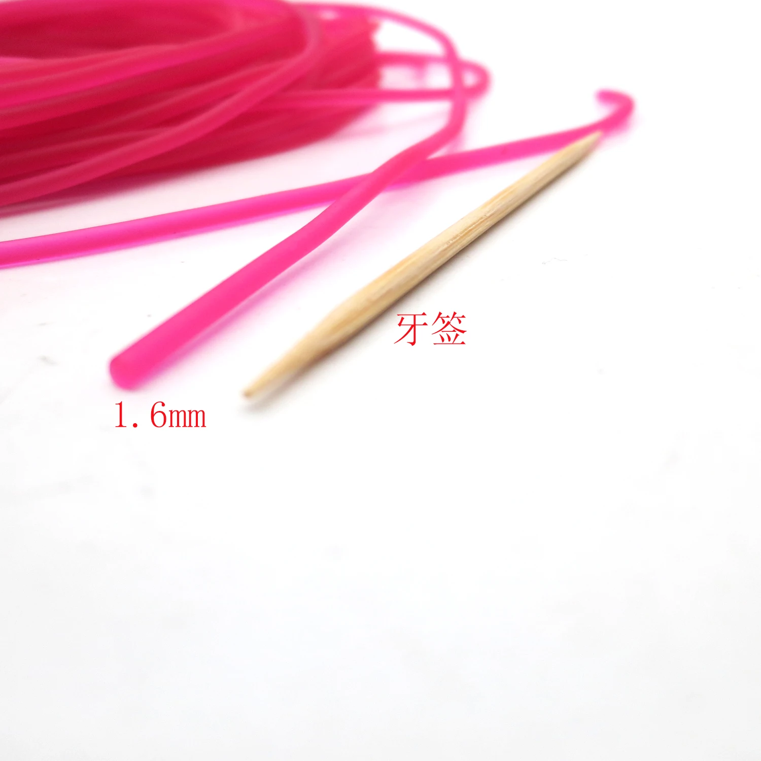 Rubber Solid Elastic Rubber Line 1.2 mm 1.4 1.6 2.0 2.2 2.4 2.5 mm 500g line for fishing traditional level round fishing line fishing tackle