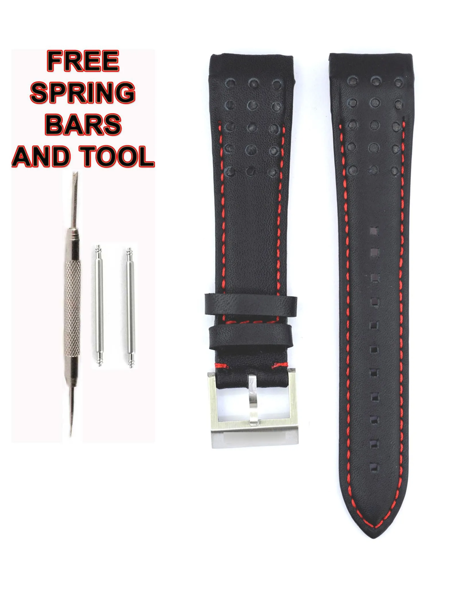 212ZTD черный кожаный ремешок для часов совместим с Seiko Sportura SNAE75J1 21 мм SKO111 | Наручные
