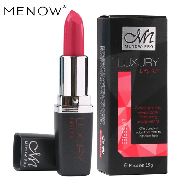 Menow бренд, 12 цветов, Красивая Красная губная помада, профессиональный макияж, матовая губная помада, косметика L13008