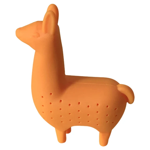 Tea Infuser Food Silicone Grade Alpaca Shape Tea Infuser Strainers Filter~ Tea Infuser Food Silicone Grade Alpaca Shape Tea Infuser Strainers Filter~