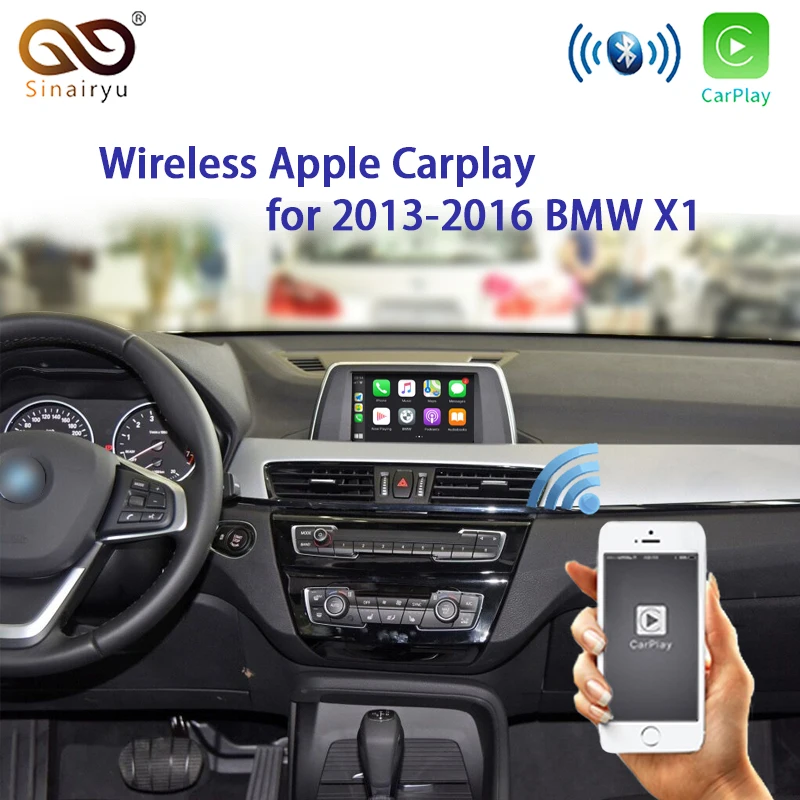 Sinairyu Wi-Fi беспроводная модификация Apple Carplay X1 F48 NBT 2013-2017 для BMW - Цена: 