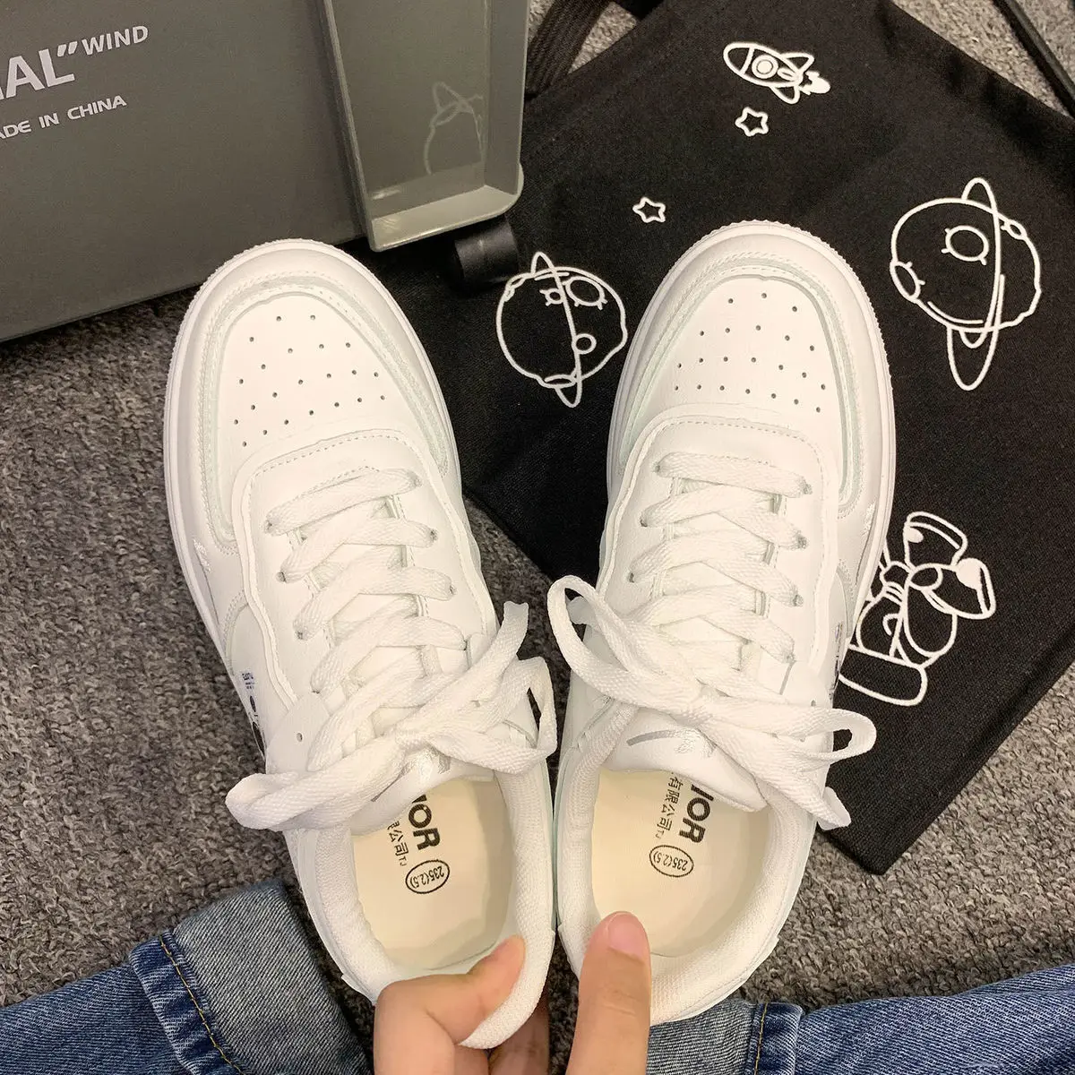 Japanese Lolita Cute Cat Little White Shoes Women Non-slip Platform Tennis Casual Sneakers Walk Zapatillas Mujer _ AliExpress Mobile