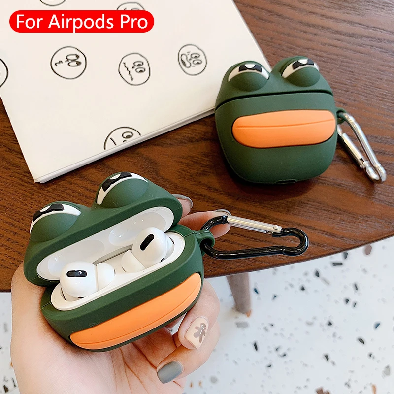 Симпатичные чехлы с героями мультфильмов для Apple Airpods Pro, наушники, силиконовая мягкая кожа, зарядная коробка для Airpods Pro, гарнитура, защитный чехол