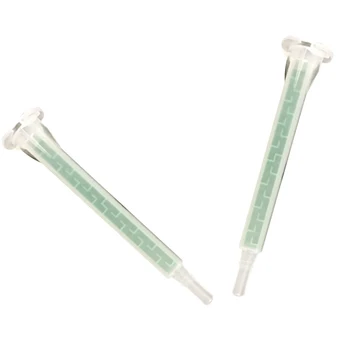 

50pcs Mixing Nozzle Liquid 37ml Lightweight Durable Resin Professional 50ml Plastic Square Interface 83mm Static Epoxies F6-16
