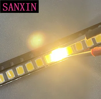 

1000pcs SMD 2835 Warm White LED Chip 0.5W 3V 150mA 50-55LM Ultra Bright SMT Surface Mount LED Chip DIY Light Emitting Diode Lamp