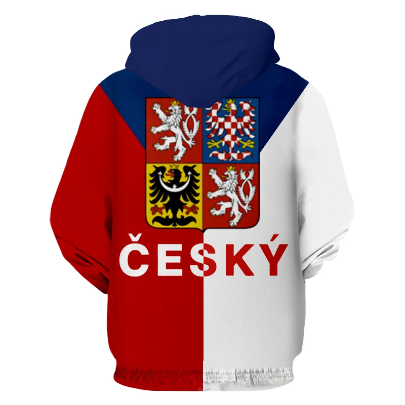 Luxury 3D Print Czech Republic Flag Zipper Jackets+Pants Set Unisex Gym Hoodie T-shirt Tank Joggers Tracksuit Sets Custom S-7XL (11)