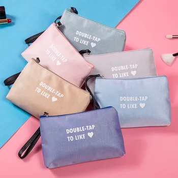 

Toiletry Bag Mini Bag High Quality Lady Makeup Bag Candy Color Organizer Dropshipping Cute Cheap Necessary Women Cosmetic Bag