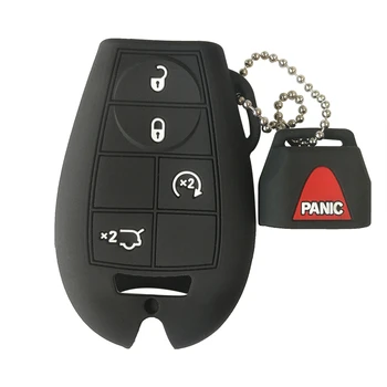 

Silica Gel Key Car Case For Dodge Challenger Journey Chrysler Charger Magnum Key Cover For Jeep Commander Cherokee Flid Key Fob