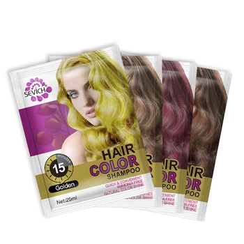

Hair Color Shampoo Pure Plants Are Naturally Non-irritating Dyed Shampoo Hair Care