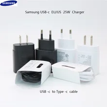samsung note 10 супер быстрое зарядное устройство ЕС 25 Вт адаптер питания для galaxy note 7 8 9 10 plus s8 s9 s10