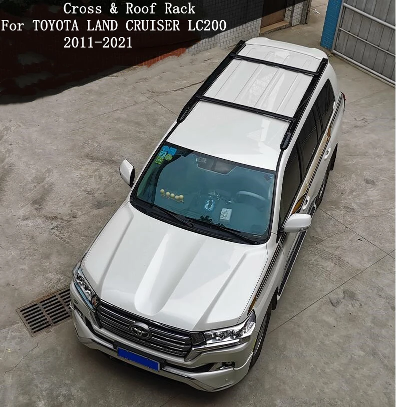 Cross & Roof Rack For Toyota Land Cruiser Lc200 20082021 Aluminum